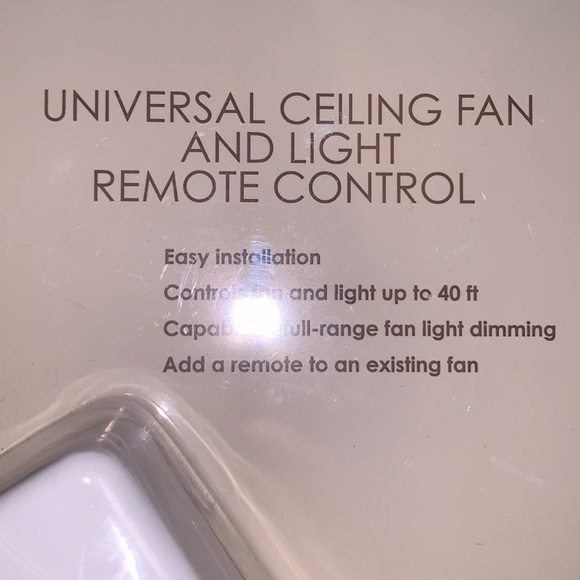 Universal Ceiling Fan & Light Remote Control - Picture 3 of 5